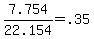 +7.754+%2F+22.154+=+.35+