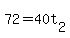 +72+=+40t%5B2%5D+