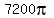 +7200pi+