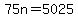 +75n+=+5025+