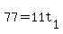 +77++=+11t%5B1%5D+