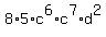 +8%2A5%2Ac%5E6%2Ac%5E7%2Ad%5E2+