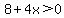 +8%2B4x%3E0