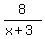 +8%2F%28x%2B3%29