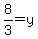 +8%2F3=y+