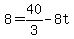 +8+=+40%2F3+-+8t+