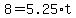 +8+=+5.25%2At+