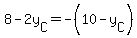 +8+-+2y%5BC%5D+=+-%28+10+-+y%5BC%5D+%29+