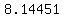 +8.14451+