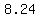 +8.24+