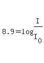 +8.9+=+log%28I%2FI%5B0%5D%29+