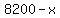 +8200+-+x+