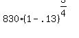 +830%281+-+.13%29%5E%283%2F4%29
