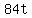 +84t+