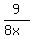 +9%2F%288x%29