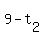 +9+-+t%5B2%5D+
