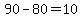 +90+-+80+=+10+