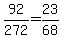 +92+%2F+272+=+23%2F68+