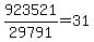 +923521%2F29791+=+31+