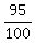 +95%2F100+