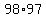 +98%2A97+