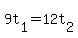 +9t%5B1%5D+=+12t%5B2%5D+