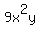 +9x%5E2y+