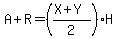 +A%2BR=+%28%28X%2BY%29%2F2%29%2AH+
