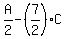 +A%2F2+-+%287%2F2%29%2AC+