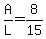 +A%2FL+=+8%2F15+