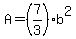 +A=+++%287%2F3%29b%5E2