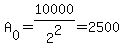 +A%5B0%5D+=+10000%2F2%5E2+=+2500