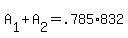 +A%5B1%5D+%2B+A%5B2%5D+=+.785%2A832+