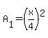 +A%5B1%5D+=++%28x%2F4%29%5E2+