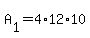 +A%5B1%5D+=+4%2A12%2A10+