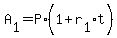 +A%5B1%5D+=+P%2A%28+1+%2B+r%5B1%5D%2At+%29+