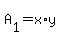 +A%5B1%5D+=+x%2Ay+