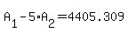 +A%5B1%5D+-+5%2AA%5B2%5D+=+4405.309+