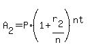 +A%5B2%5D+=+P%2A%28+1+%2B+r%5B2%5D%2Fn+%29%5E%28nt%29+