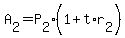 +A%5B2%5D+=+P%5B2%5D%2A%28+1+%2B+t%2Ar%5B2%5D+%29+