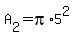 +A%5B2%5D+=+pi%2A5%5E2+