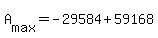 +A%5Bmax%5D+=+-29584+%2B+59168+