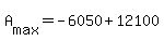 +A%5Bmax%5D+=+-6050+%2B+12100+