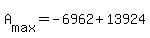 +A%5Bmax%5D+=+-6962+%2B+13924+