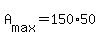 +A%5Bmax%5D+=+150%2A50+
