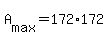 +A%5Bmax%5D+=+172%2A172+