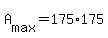 +A%5Bmax%5D+=+175%2A175+