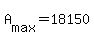 +A%5Bmax%5D+=+18150+