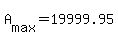 +A%5Bmax%5D+=+19999.95+