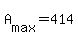 +A%5Bmax%5D+=+414+